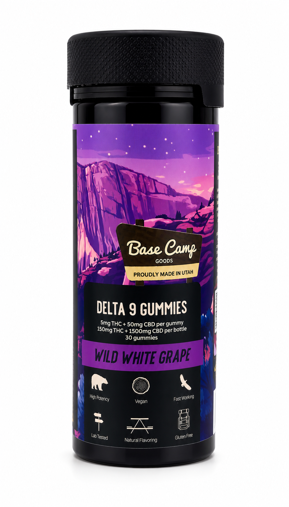 Basecamp Wild White Grape 30 count