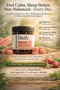 CBD Daily, Watermelon Adaptogenic Gummies