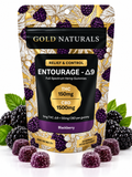 Gold Naturals Entourage gummies 30 count Blackberry