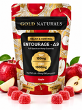 Gold Naturals Entourage D9 gummies Apple 30 count Gummies