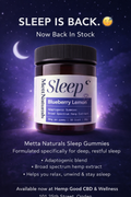 CBD Sleep, Blueberry Lemon Gummies