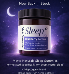 CBD Sleep, Blueberry Lemon Gummies
