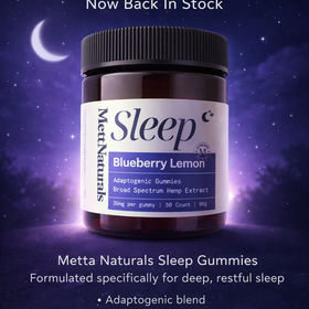 CBD Sleep, Blueberry Lemon Gummies