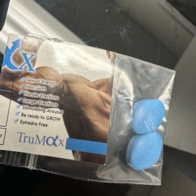 Tru Mox(blue pill) 2 tablets