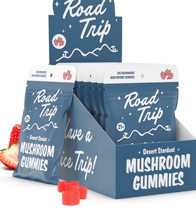 Road Trip Desert Stardust Mushroom Gummies  Strawberry