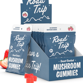 Road Trip Desert Stardust Mushroom Gummies  Strawberry