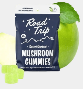 Green Apple Road Trip Mushroom Gummies