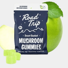 Green Apple Road Trip Mushroom Gummies