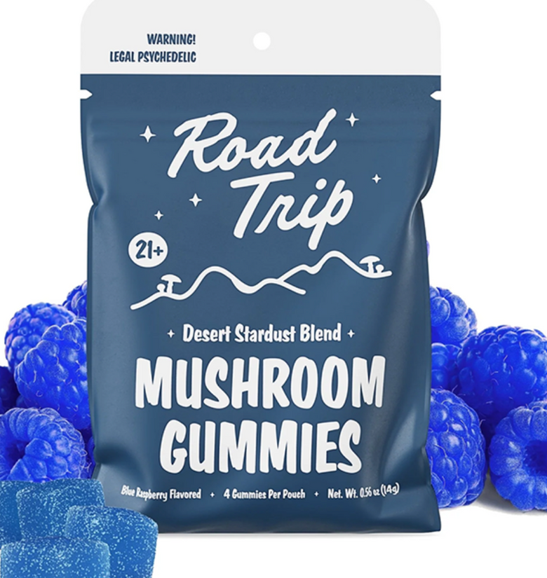 Blue Raspberry Road Trip Gummies