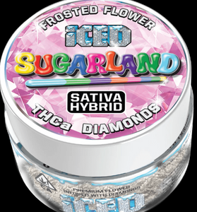 Frosted Premium top shelf THCA Flower infused With diamonds (SugarLand ) Sativa hybrid (Not For UTAH)