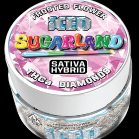 Frosted Premium top shelf THCA Flower infused With diamonds (SugarLand ) Sativa hybrid (Not For UTAH)