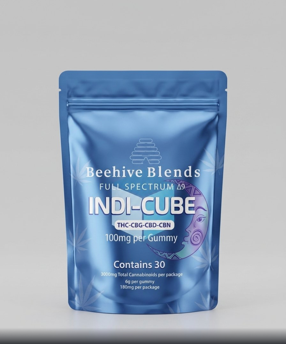 Beehive Blends Indi-Cubes Night Time Gummies