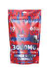Hemp Living – Heavyweight XL Gummies – 10ct Pouch 3000mg