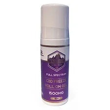 Wasatch Hemp Farms 1500mg CBD Freeze Roller Gel
